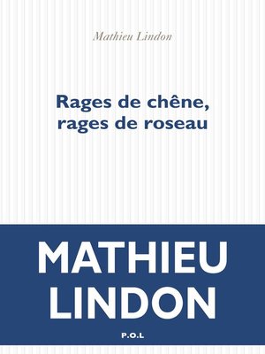 cover image of Rages de chêne, rages de roseau